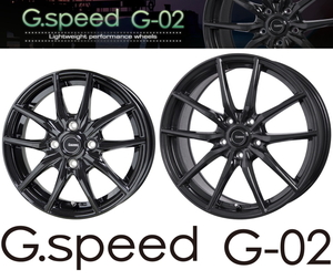 [業販限定販売] [冬用] 4本SET 新品 軽量 G.speed G-02 15インチ 5.5J+43 ヨコハマ iG70 195/65R15 カローラフィールダー[140系]
