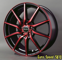 [業販限定販売] [新品] [冬用] EuroSpeed S810 [RED] 17インチ 5-100 特選 SNOW TIRES 215/50R17 インプレッサ/レガシィ_画像2