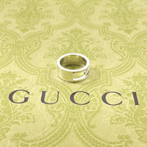 9.5号 グッチ GUCCI リング・指輪 ブランデッド カットアウトG シルバー925 アクセサリー ジュエリー 新品仕上げ済み_画像2