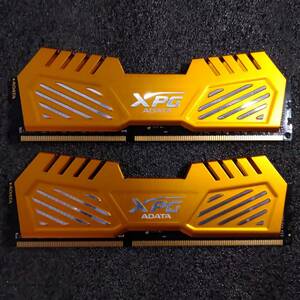 【中古】DDR3メモリ 16GB(8GB2枚組) ADATA XPG AX3U2400W8G11-DGV [DDR3-2400 PC3-19200]