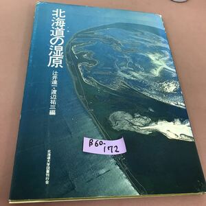 B60-172 北海道の湿原 辻井達一 他 北海道大学図書刊行会