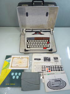 BROTHER/ Brother typewriter Deluxe333 JPI-333 type used Showa Retro antique that time thing 