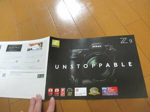 庫38979　カタログ ■ニコン●　Ｚ９　UNSTOPPABLE●2022.10　発行●27　ページ