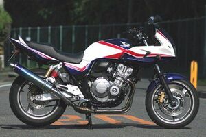 リアライズ マフラー TI カ-ルエンド 08～CB400SF キャタ付