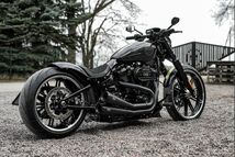 KillerCustom製ブレイクアウト/114用「ショートオーバル」 リアフェンダーキット2018-2022 M8ソフイテル 　FXBR FXBRS_画像7