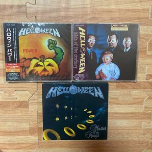 希少シュリンク付き未開封含ハロウィンHELLOWEENcd3枚セットパワー キッズ・オブ・ザ・センチュリー マスター・オブ・ザ・リングスHMメタルの画像1