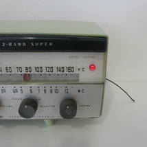 K138 　昭和レトロ SHARP/シャープ SHARP 2-BAND SUPER MODEL UM-160 ラジオ_画像2