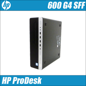 HP ProDesk 600 G4 SF | 中古デスクトップパソコン Windows11 Core i7 第8世代 メモリ16GB ハイブリッド仕様 HDD1TB + 新品SSD256GB