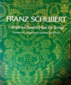 シューベルト 弦楽のための室内楽全集: 大型スコア 輸入楽譜 Schubert Complete Chamber Music for Strings: Large Score 洋書