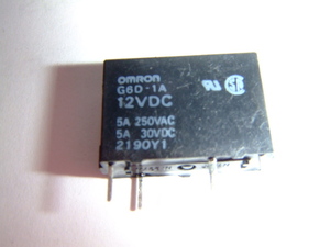 OMRON made terminal relay G6D-1A 12VDC 2 piece |SET