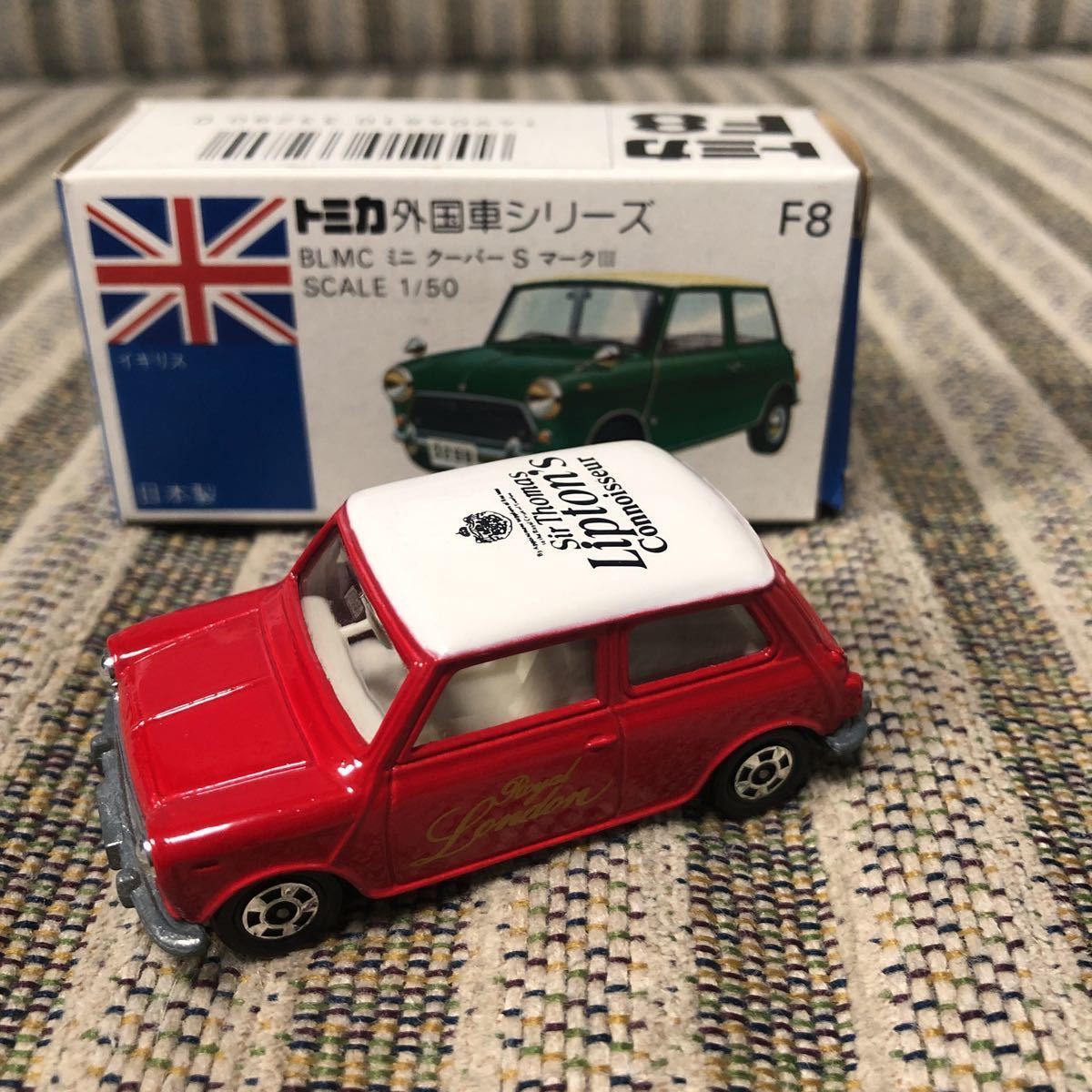 人気沸騰ブラドン トミカ ミニクーパー 旧ホイールタイプ 艶黒 高島屋