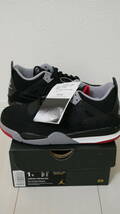 新品未使用!国内正規!NIKE AIR JORDAN４ RETRO PS BRED 20cm/キッズ ナイキ ジョーダン_画像3