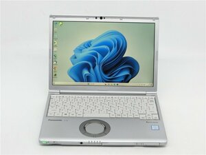 カメラ内蔵/中古/薄軽12.1型/ノートPC/Win11Pro/SSD256GB/8GB/8世代i5/Panasonic　CF-SV8CR6QP　Office搭載　送料無料