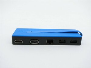 中古　動作確認済み　HP USB-C Travel Dock TPA-1501 ドッキングステーション [VGA/有線LAN/HDMI/USBポートx2搭載]　送料無料