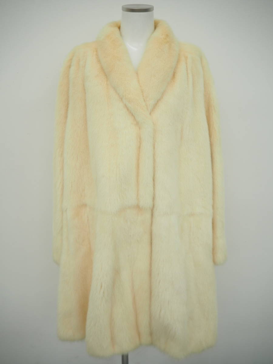 ヤフオク! -「ホワイトミンクコート」(ミンク) (毛皮、ファー)の落札