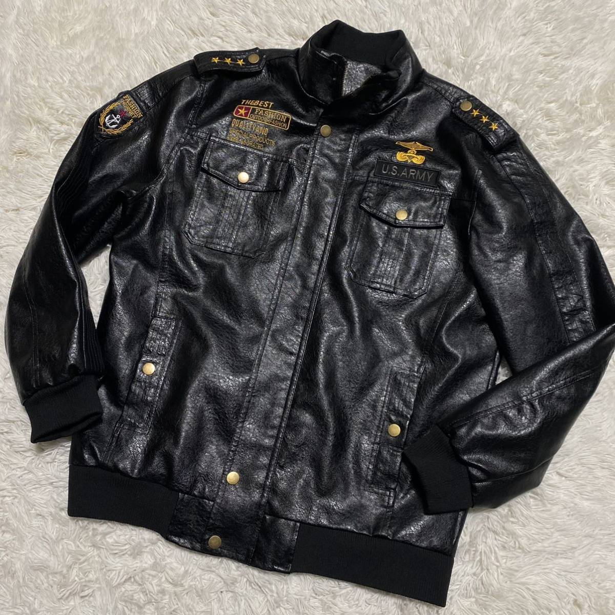 ヤフオク! -「usaフライトジャケット」(ジャケット、上着) (メンズ