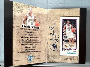 超絶レア New Orleans Booklet 08 Topps Chris Paul クリス・ポール NBA バスケ Panini 12回 Allstar MVP 新人王 スティール王 アシスト王