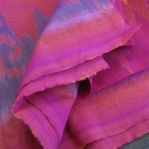 タイの絣織り　マッドミー　7　106cm x 102cm　_画像9