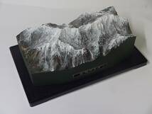 東から見た槍・穂高連峰　1/40000大型模型　(透明ケース無し廉価版)　_画像5