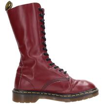 古着 ドクターマーチン Dr.Martens 総柄 14ホールブーツ 英国製 UK5 レディース23.5cm /saa008783_画像5