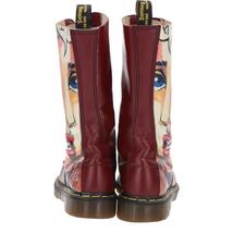 古着 ドクターマーチン Dr.Martens 総柄 14ホールブーツ 英国製 UK5 レディース23.5cm /saa008783_画像3