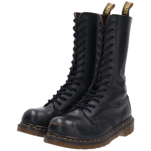 古着 ドクターマーチン Dr.Martens 14ホールブーツ 英国製 UK4 レディース22.5cm /saa008376