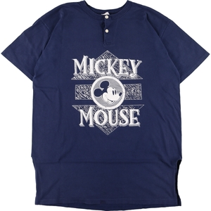 古着 90年代 THE DISNEY STORE MICKEY MOUSE ミッキーマウス キャラクタープリントTシャツ USA製 メンズXXL ヴィンテージ /eaa338346