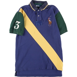 古着 ラルフローレン Ralph Lauren POLO by Ralph Lauren ビックポニー 半袖 ポロシャツ メンズL /eaa338918