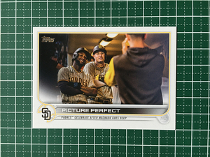 ★TOPPS MLB 2022 UPDATE #US83 MANNY MACHADO／JURICKSON PROFAR／PICTURE PERFECT［SAN DIEGO PADRES］ベースカード「CC」★