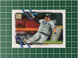 ★TOPPS MLB 2021 SERIES 2 #511 崔志萬／JI-MAN CHOI［TAMPA BAY RAYS］ベースカード★