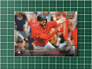 ★TOPPS MLB 2022 STADIUM CLUB #155 CONNOR WONG［BOSTON RED SOX］ベースカード「BASE」ルーキー「RC」★