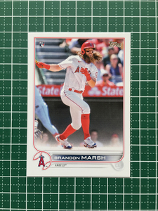 ★TOPPS MLB 2022 SERIES 1 #243 BRANDON MARSH［LOS ANGELES ANGELS］ベースカード「BASE」ルーキー「RC」★