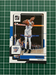 ★PANINI 2022-23 NBA DONRUSS #103 TRE MANN［OKLAHOMA CITY THUNDER］ベースカード「BASE」★