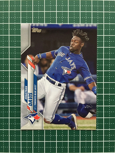 ★TOPPS MLB 2020 UPDATE SERIES #U-128 JONATHAN DAVIS［TORONTO BLUE JAYS］ベースカード 20★