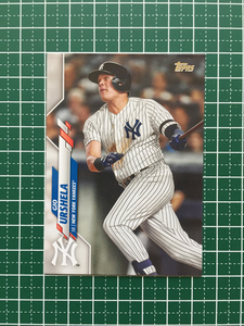 ★TOPPS MLB 2020 SERIES 2 #562 GIO URSHELA［NEW YORK YANKEES］ベースカード 20★