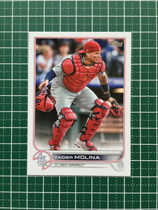 ★TOPPS MLB 2022 SERIES 1 #205 YADIER MOLINA［ST. LOUIS CARDINALS］ベースカード「BASE」★