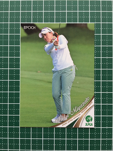 ★EPOCH 2020 JLPGA 日本女子プロゴルフ協会 オフィシャルトレーディングカード #32 宮里美香 エポック 20★