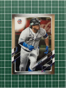 ★TOPPS CHROME 2021 NPB プロ野球 #100 愛斗［埼玉西武ライオンズ］ベースカード「BASE」★