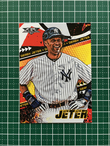 ★TOPPS MLB 2022 FIRE #114 DEREK JETER［NEW YORK YANKEES］ベースカード「BASE」★