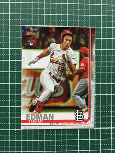 ★TOPPS MLB 2019 UPDATE #US84 TOMMY EDMAN［ST. LOUIS CARDINALS］ベースカード ルーキー「RC」19★