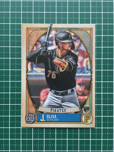 ★TOPPS MLB 2021 GYPSY QUEEN #138 JARED OLIVA［PITTSBURGH PIRATES］ベースカード「BASE」ルーキー「RC」★