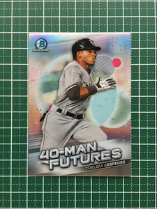 ★TOPPS MLB 2021 BOWMAN CHROME #FMF-12 YOELQUI CESPEDES［CHICAGO WHITE SOX］インサートカード「40-MAN FUTURES」★