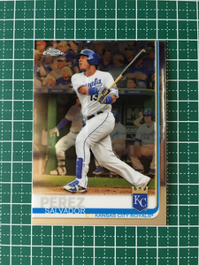 ★TOPPS MLB 2019 TOPPS CHROME #198 SALVADOR PEREZ［KANSAS CITY ROYALS］ベースカード 19★