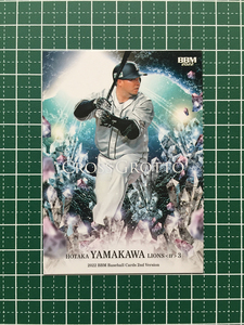 ★BBM 2022 プロ野球 2nd バージョン #CG72 山川穂高［埼玉西武ライオンズ］レギュラーカード「CROSS GROTTO」★