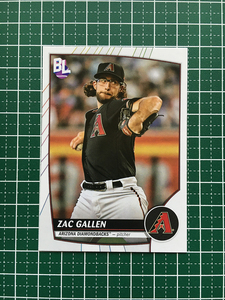 ★TOPPS MLB 2023 BIG LEAGUE #161 ZAC GALLEN［ARIZONA DIAMONDBACKS］ベースカード「COMMON」★