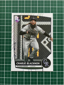 ★TOPPS MLB 2023 BIG LEAGUE #128 CHARLIE BLACKMON［COLORADO ROCKIES］ベースカード「COMMON」★