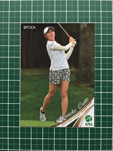 ★EPOCH 2020 JLPGA 日本女子プロゴルフ協会 オフィシャルトレーディングカード #36 大里桃子 エポック 20★