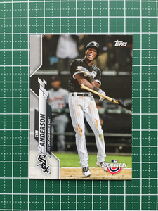 ★TOPPS MLB 2020 OPENING DAY #19 TIM ANDERSON［CHICAGO WHITE SOX］ベースカード 20★