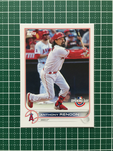 ★TOPPS MLB 2022 OPENING DAY #185 ANTHONY RENDON［LOS ANGELES ANGELS］ベースカード「BASE」★