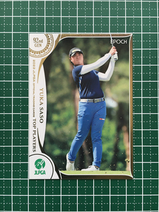 ★EPOCH 2022 JLPGA 女子ゴルフ TOP PLAYERS #14 笹生優花 レギュラーカード★